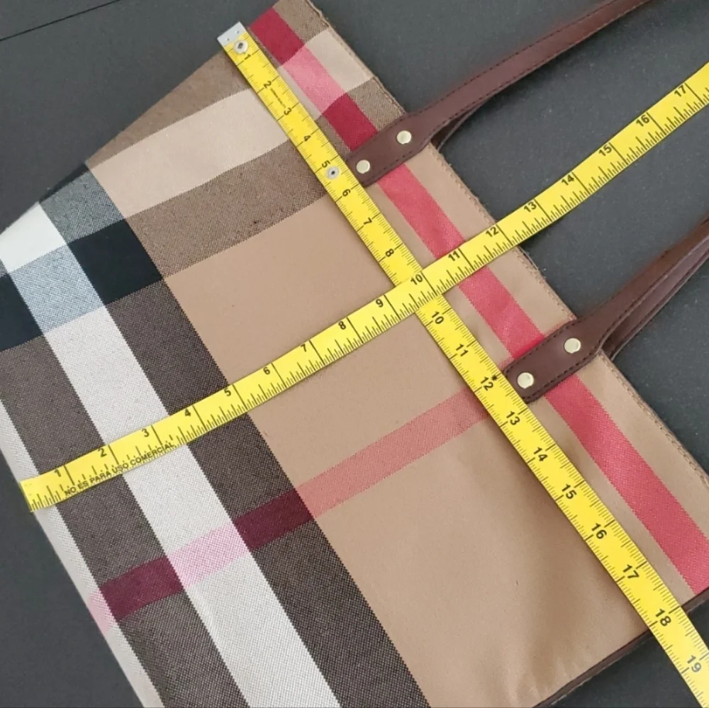 Burberry Large Reversible Structured Tote
